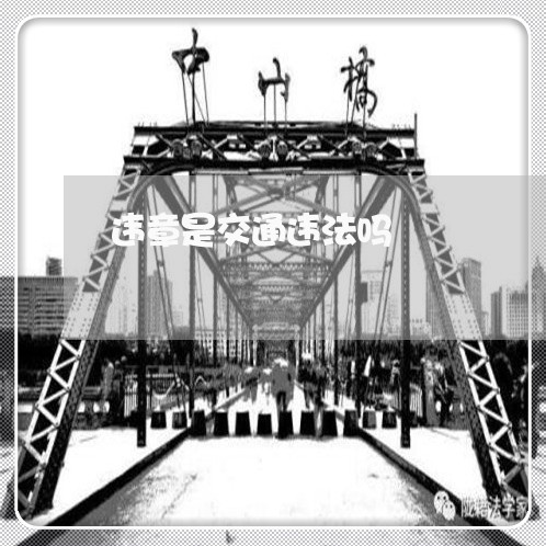 违章是交通违法吗