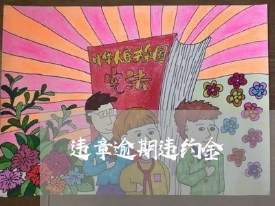 违章逾期违约金 违章逾期违约金
