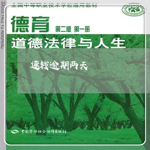 速钱逾期两天