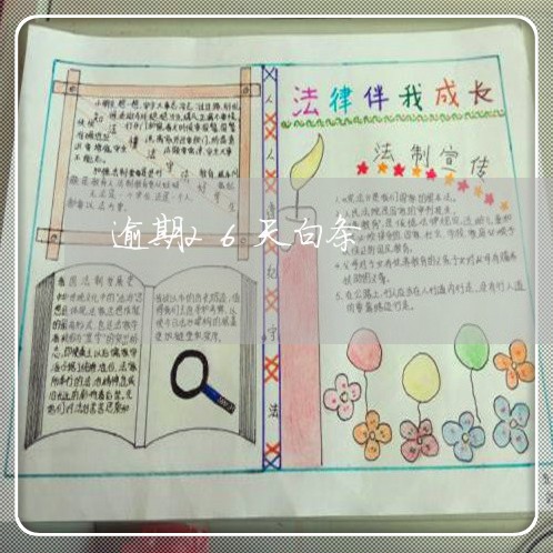 逾期26天白条 逾期26天白条