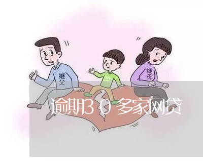 逾期30多家网贷