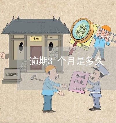 逾期3个月是多久