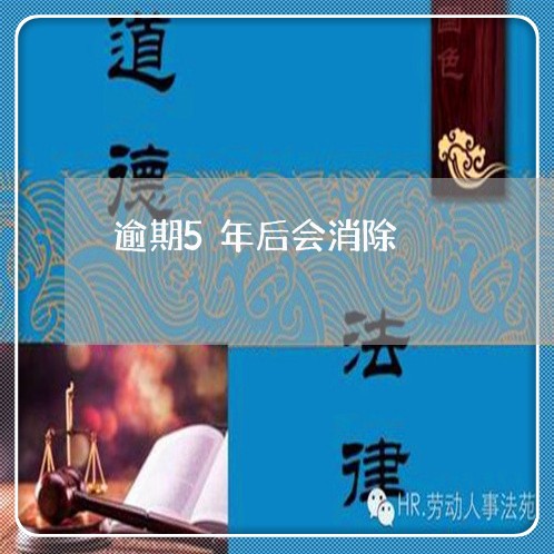 逾期5年后会消除 逾期5年后会消除
