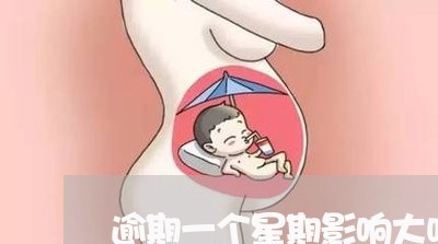 逾期一个星期影响大吗/2023022859605 逾期一个星期影响大吗/2023022859605