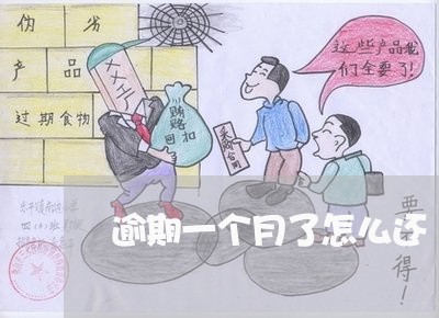 逾期一个月了怎么还 逾期一个月了怎么还