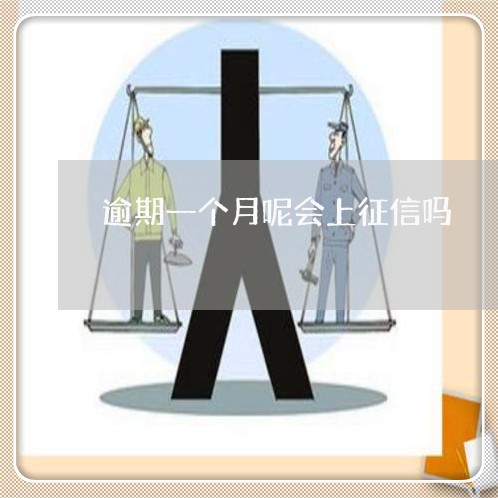 逾期一个月呢会上征信吗