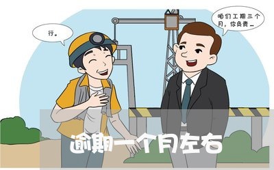 逾期一个月左右