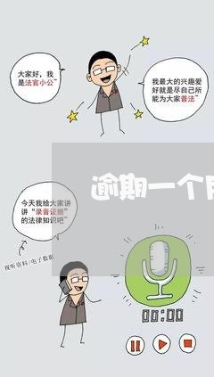 逾期一个月还款后怎么办