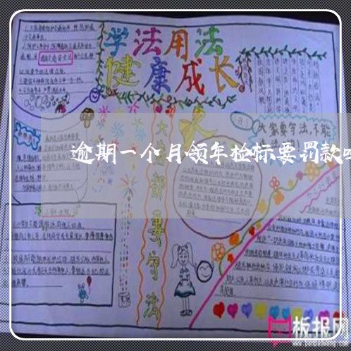 逾期一个月领年检标要罚款吗