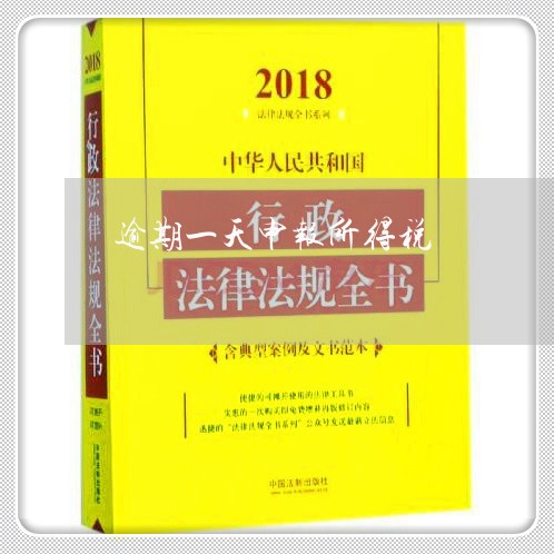 逾期一天申报所得税