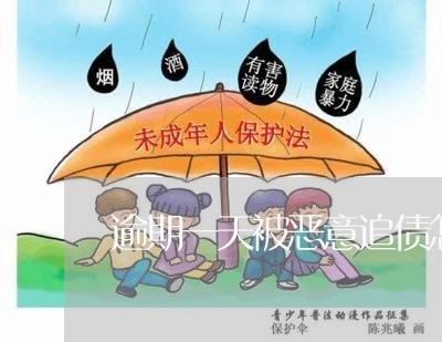 逾期一天被恶意追债怎么解决
