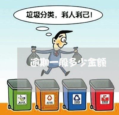 逾期一般多少金额