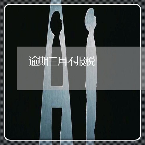 逾期三月不报税 逾期三月不报税
