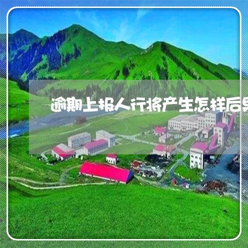 逾期上报人行将产生怎样后果