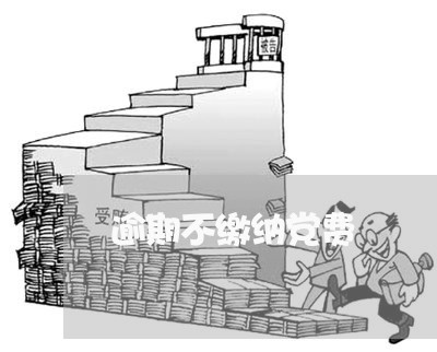 逾期不缴纳党费 逾期不缴纳党费