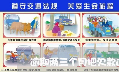 逾期两三个月把欠款还进去 逾期两三个月把欠款还进去