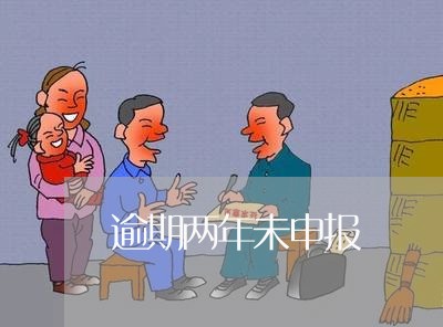 逾期两年未申报 逾期两年未申报