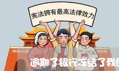 逾期了银行冻结了我的卡