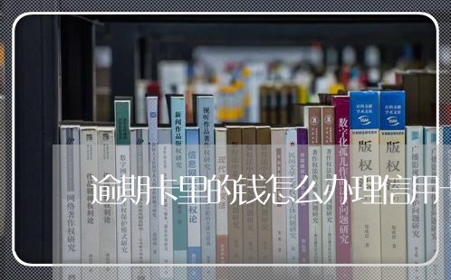 逾期卡里的钱怎么办理信用卡 逾期卡里的钱怎么办理信用卡