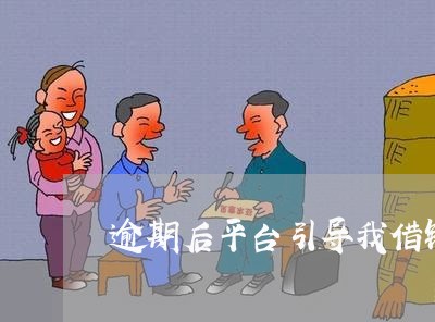 逾期后平台引导我借钱还他们 逾期后平台引导我借钱还他们
