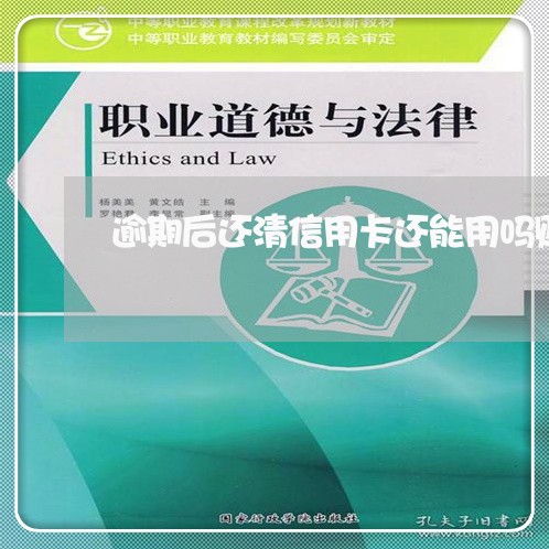 逾期后还清信用卡还能用吗贴吧/2023062950514