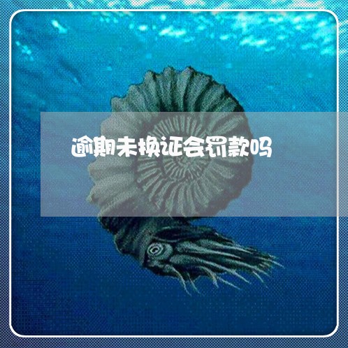 逾期未换证会罚款吗