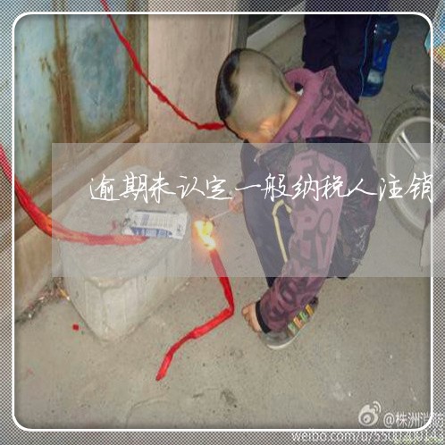 逾期未认定一般纳税人注销