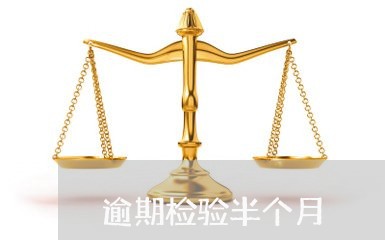 逾期检验半个月