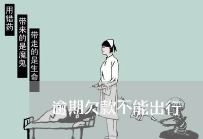 逾期欠款不能出行