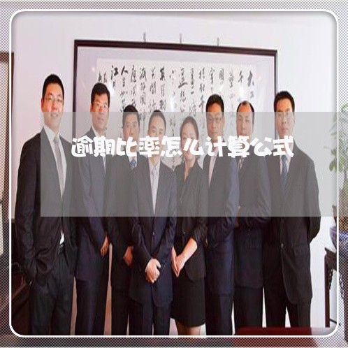 逾期比率怎么计算公式