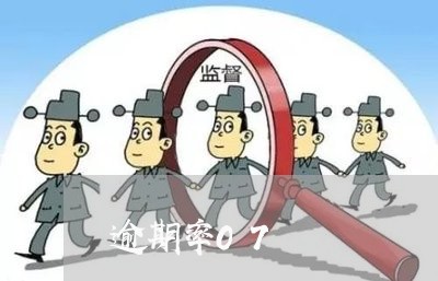 逾期率07
