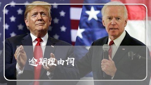 逾期理由词