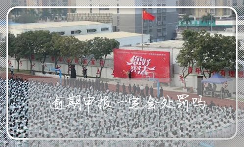 逾期申报一定会处罚吗