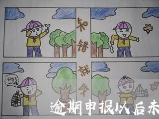 逾期申报以后未接受罚款 逾期申报以后未接受罚款
