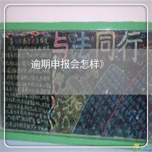 逾期申报会怎样》