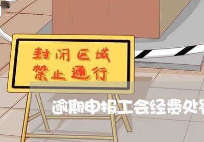 逾期申报工会经费处罚标准 逾期申报工会经费处罚标准
