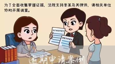 逾期申请案例
