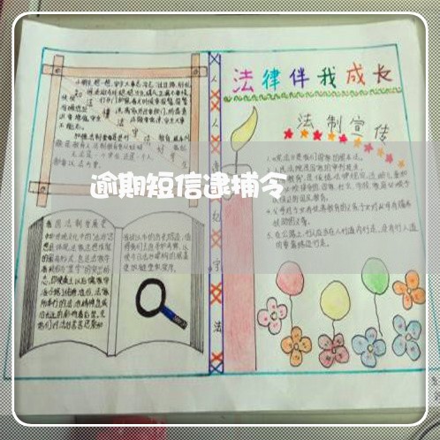 逾期短信逮捕令