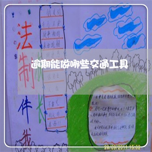 逾期能做哪些交通工具 逾期能做哪些交通工具