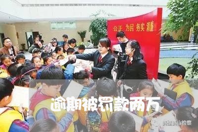 逾期被罚款两万 逾期被罚款两万