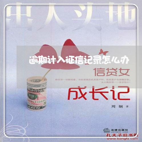 逾期计入征信记录怎么办 逾期计入征信记录怎么办