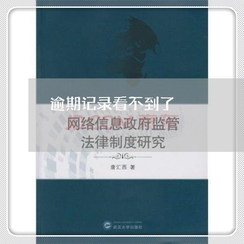 逾期记录看不到了