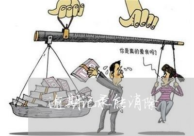 逾期记录能消除 逾期记录能消除