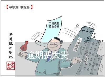 逾期费太贵