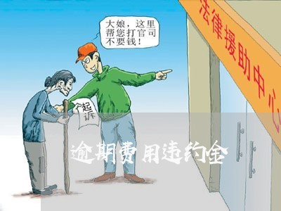 逾期费用违约金 逾期费用违约金