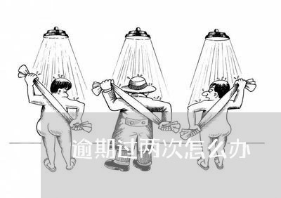 逾期过两次怎么办 逾期过两次怎么办
