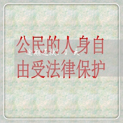 逾期还款10天