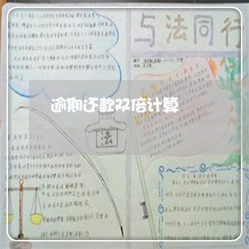 逾期还款双倍计算 逾期还款双倍计算