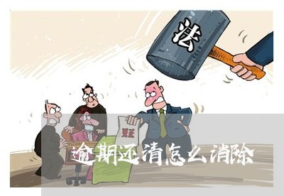 逾期还清怎么消除
