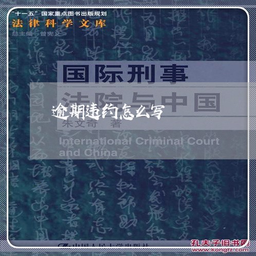 逾期违约怎么写 逾期违约怎么写